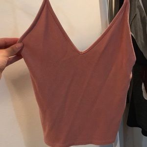 Brandy Melville Dusty Rose Joanne tank top